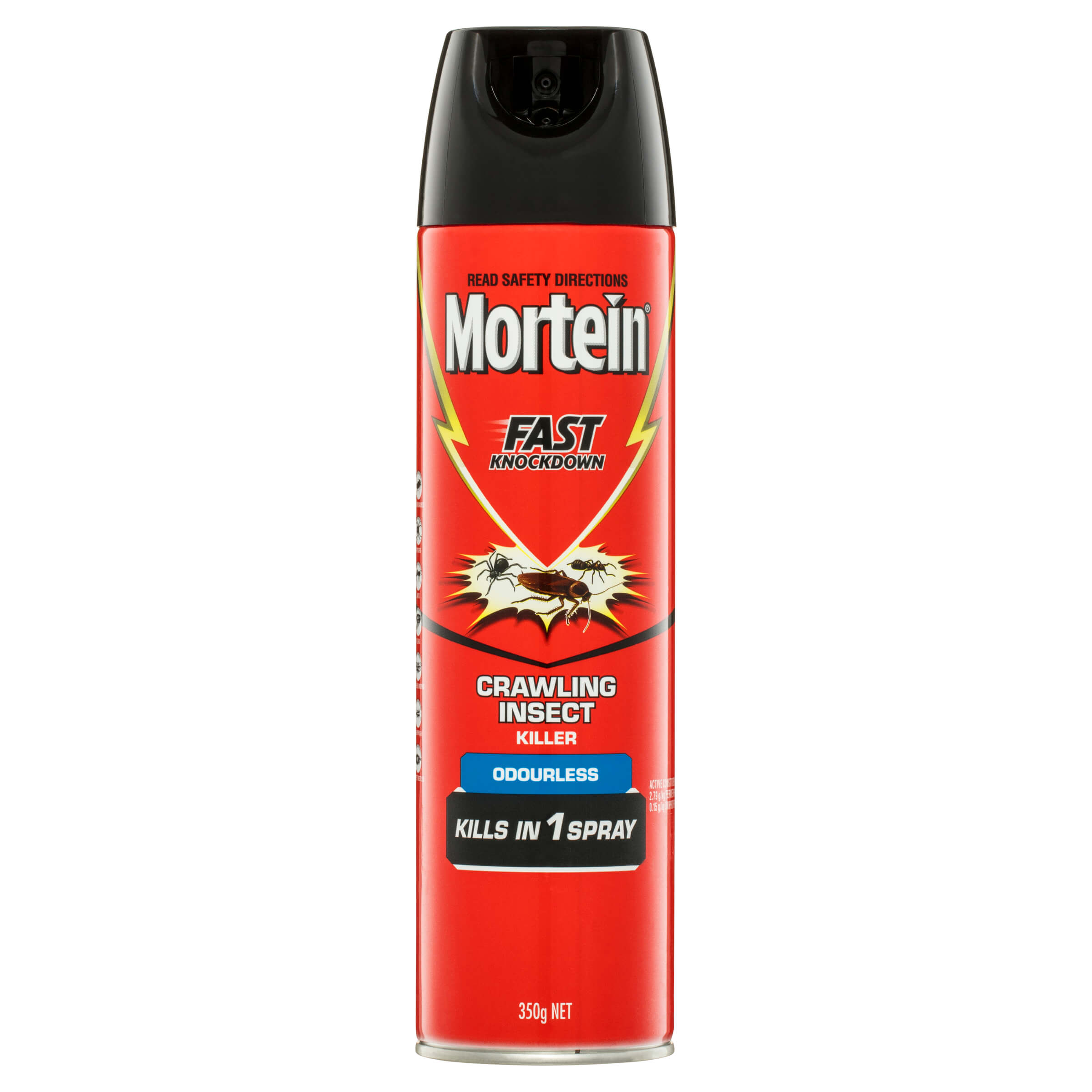 Mortein Fast Knockdown Crawling Insect Killer Odourless 350g