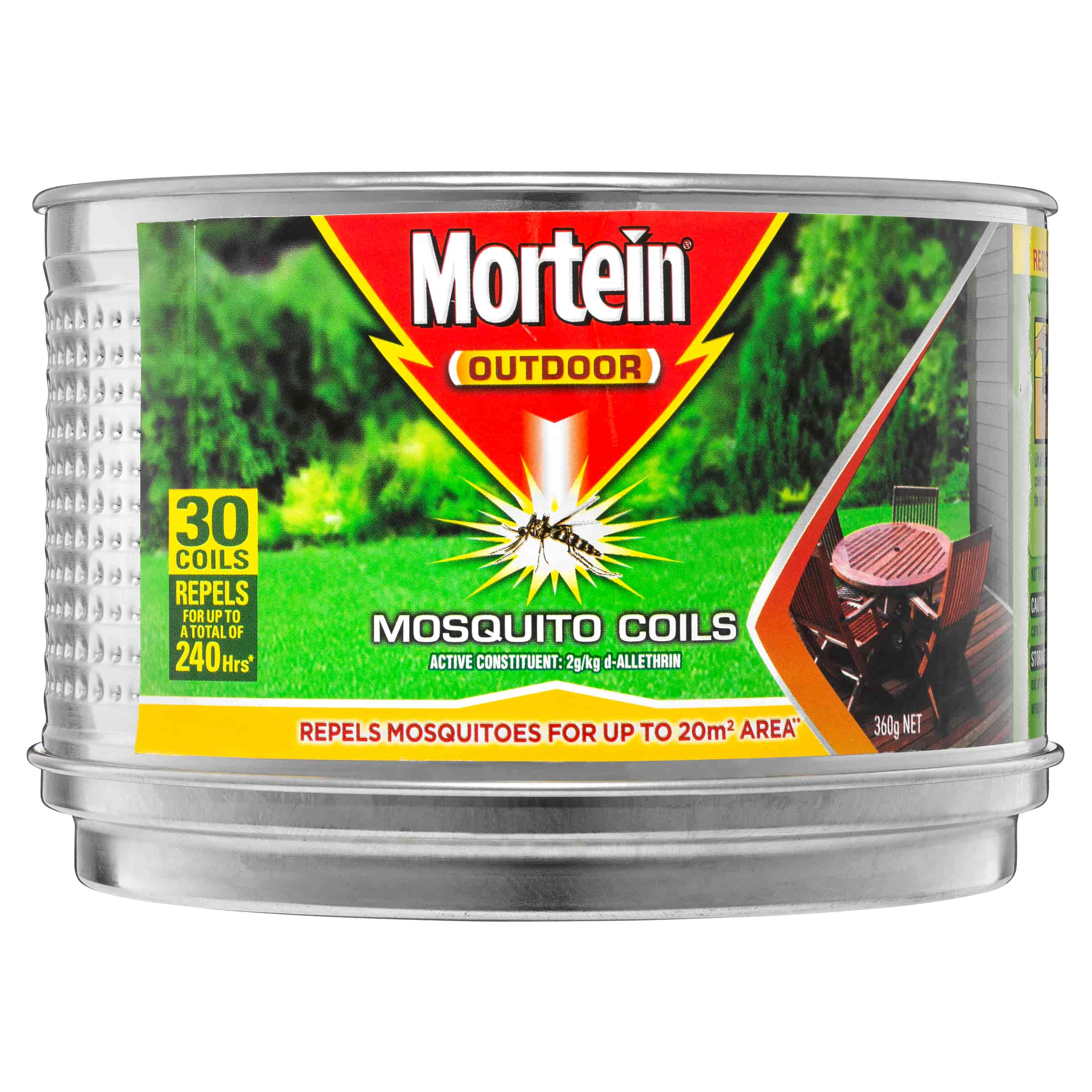 Mortein Outdoor Coil Burner Mosquito Repellent 30 Pack